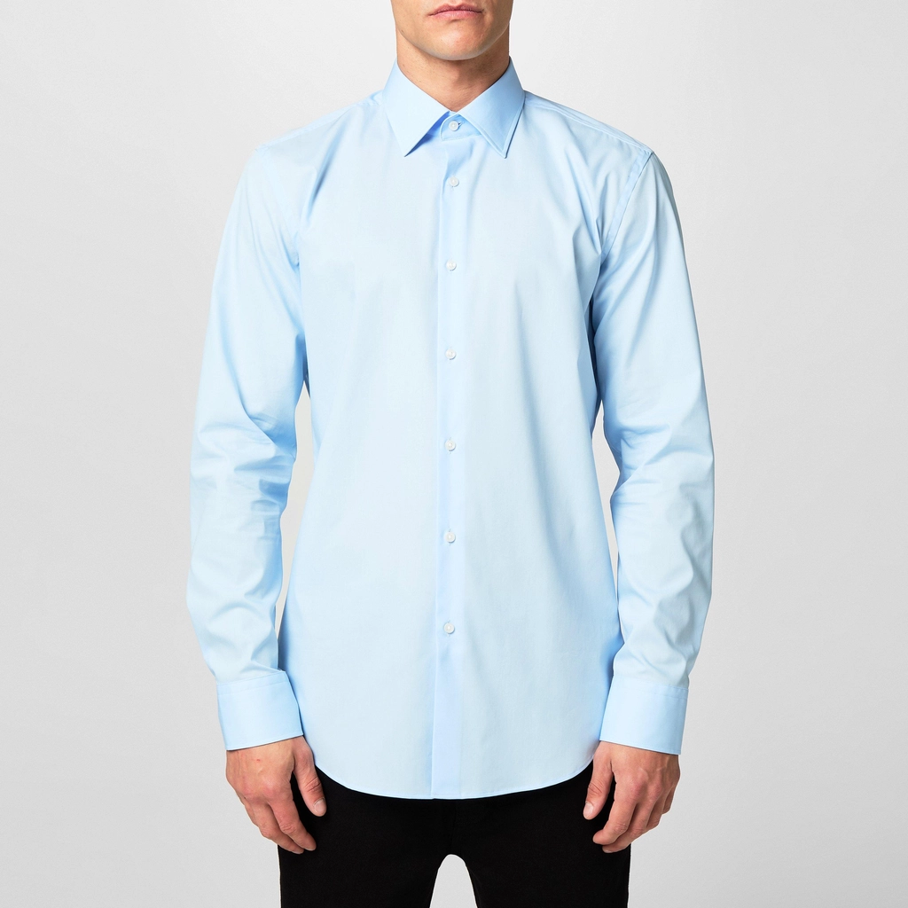 Hugo Boss Hank Kent Shirt - Pstl Blue 452